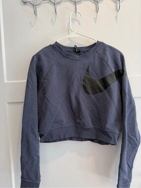 Nike cropped sweater